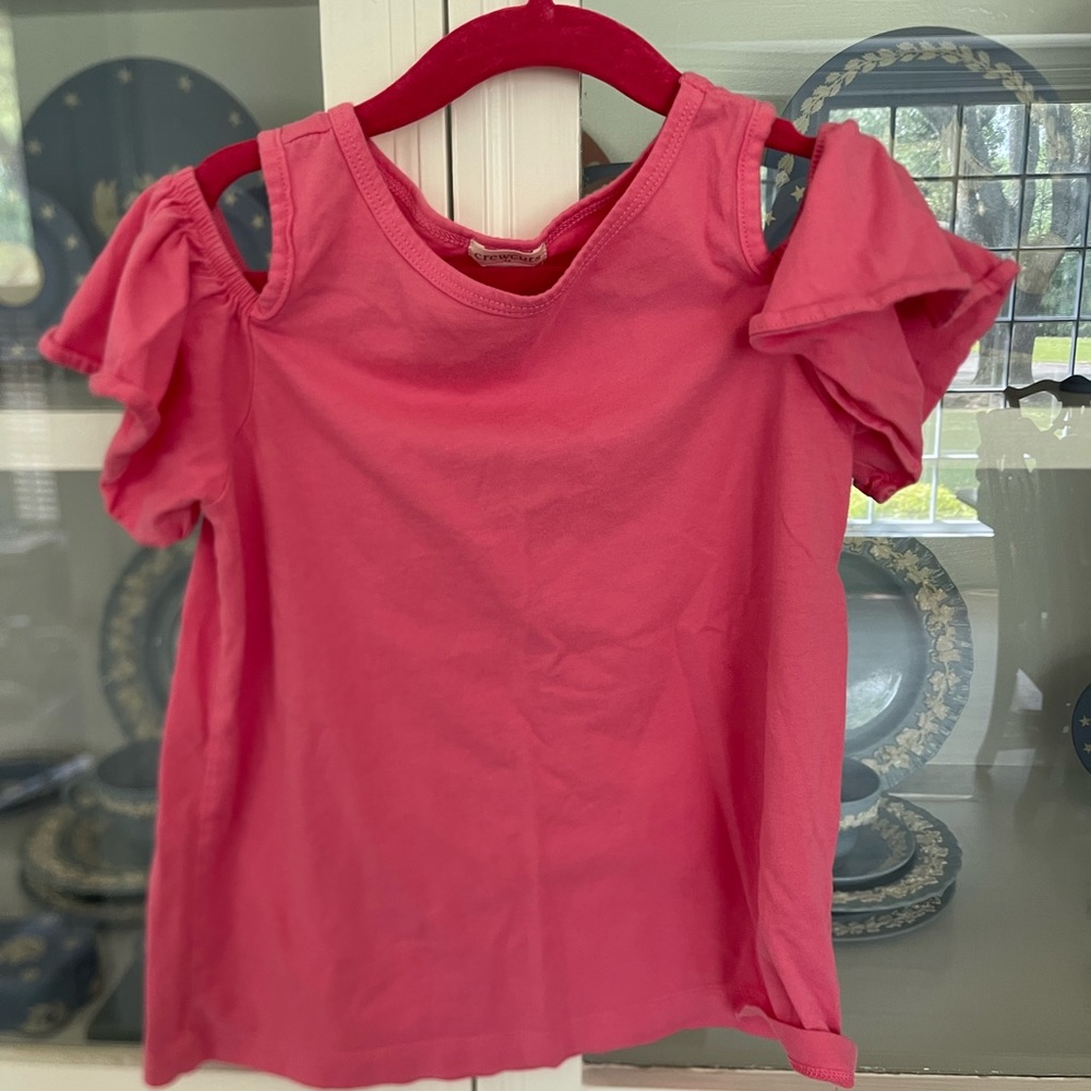 Crewcuts cold shoulder shirt